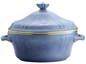 Ginori Oriente Italiano Pervinca Soup Tureen w/cover